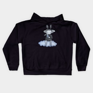 Tea in the clouds Kids Hoodie